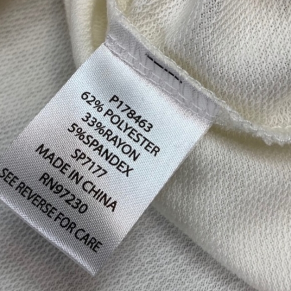 NWT Almost Famous Cream Cowl Neck Dress Size XL - Picture 4 of 5